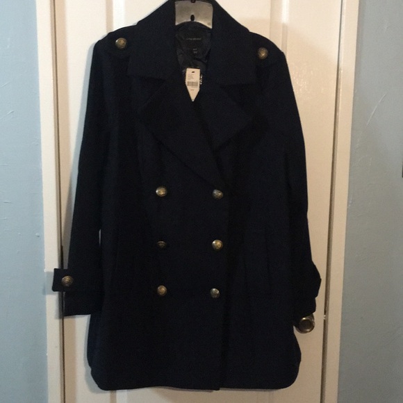 Lane Bryant Jackets & Blazers - NWT Lane Bryant military pea coat